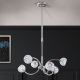 Pendule, Lustre suspendate - Lustra reglabila design modern de lux Maderno 6L crom