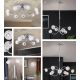 Pendule, Lustre suspendate - Lustra reglabila design modern de lux Maderno 6L crom