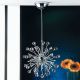 Lustre Cristal Swarovski - Lustra cristal Swarovski Spectra design modern de lux GALAXY 18L crom