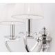 Aplice, corpuri de iluminat pentru pereti - Aplica de perete cristal Swarovski eleganta de lux Avala 2L nickel plated