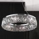 Lustre Cristal Asfour - Lustra cristal Schöler design modern de lux Ring 60cm chrome plated