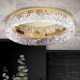 Lustre Cristal Scholer - Lustra aplicata cristal Schöler design modern de lux Ring 75cm gold