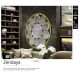 Oglinzi - Oglinda decorativa design de lux Zendaya 120cm