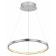 Pendule, Lustre suspendate - Lustra LED suspendata design modern circular RALPH 19W nichel