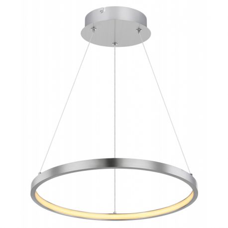 Pendule, Lustre suspendate - Lustra LED suspendata design modern circular RALPH 19W nichel