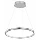 Pendule, Lustre suspendate - Lustra LED suspendata design modern circular RALPH 19W nichel
