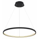 Lustra LED suspendata design modern circular RALPH 29W negru