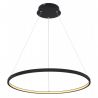 Lustra LED suspendata design modern circular RALPH 29W negru