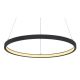 Pendule, Lustre suspendate - Lustra LED suspendata design modern circular RALPH 19W negru