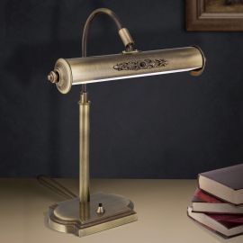 Veioze - Lampa de masa design clasic de lux Picture Desk alama antique