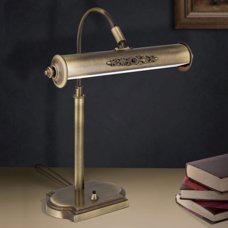 Veioze - Lampa de masa design clasic de lux Picture Desk alama antique