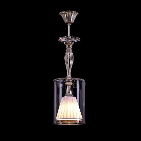 Candelabre, Lustre - Pendul, Lustra moderna design LUX ANOMALY 01-CH, nickel