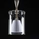 Candelabre, Lustre - Pendul, Lustra moderna design LUX ANOMALY 01-CH, nickel