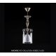 Candelabre, Lustre - Pendul, Lustra moderna design LUX ANOMALY 01-CH, nickel