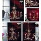 Candelabre, Lustre - Candelabru elegant de lux cristal Swarovski Eremitage 8L 24K gold
