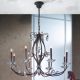 Candelabre, Lustre - Candelabru elegant de lux cristal Swarovski Eremitage 8L antique