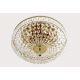 Lustre Cristal Scholer - Lustra aplicata cristal Schöler design de lux Sheraton 45cm, 24K gold plated