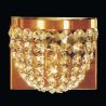 Aplica de perete cristal Schöler design de lux Sheraton, 24K gold plated