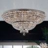 Lustra XXL aplicata cristal Schöler design de lux Sheraton 105cm, chrome