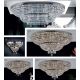 Lustre Cristal Scholer - Lustra XXL aplicata cristal Schöler design de lux Sheraton 120x90cm, chrome