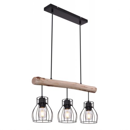 Pendule, Lustre suspendate - Lustra suspendata stil natural minimalist MINA 3L