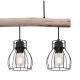 Pendule, Lustre suspendate - Lustra suspendata stil natural minimalist MINA 3L
