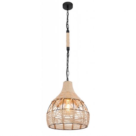 Pendule, Lustre suspendate - Pendul stil rustic natural HALIA 30cm
