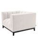 Fotolii - Fotoliu design elegant LUX Ditmar, boucle crem