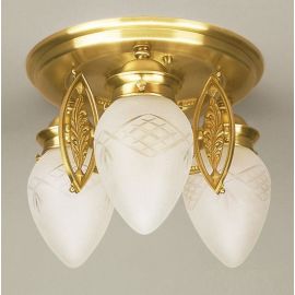 Plafoniere - Plafoniera eleganta design LUX Budapest, bronz