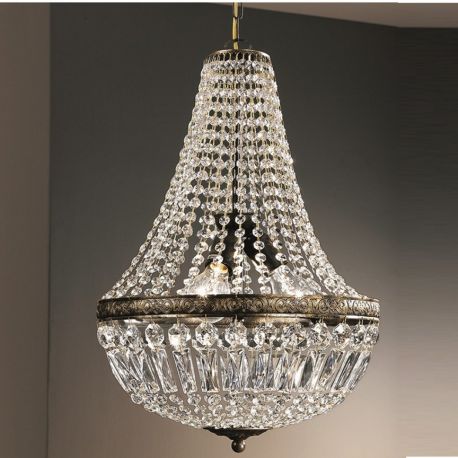 Candelabre, Lustre - Candelabru stil clasic finisaj auriu antique Arila
