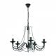Candelabre, Lustre - Candelabru design rustic cu 5 brate Vela