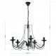 Candelabre, Lustre - Candelabru design rustic cu 5 brate Vela