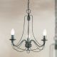 Candelabre, Lustre - Candelabru design rustic cu 3 brate Vela