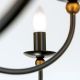 Candelabre, Lustre - Candelabru design rustic cu 12 brate Giovanni