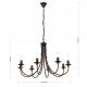 Candelabre, Lustre - Candelabru design rustic cu 8 brate Giovanni