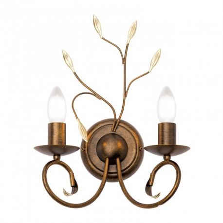 Aplice, corpuri de iluminat pentru pereti - Aplica de perete design rustic Luca