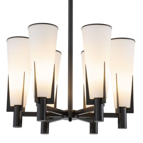 Candelabre, Lustre - Lustra dimabila suspendata design elegant LUX Dino, bronz