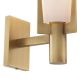 Aplice, corpuri de iluminat pentru pereti - Aplica de perete design elegant LUX Dino, alama antica