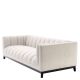 Canapele - Canapea design elegant LUX Ditmar, boucle crem