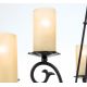 Candelabre, Lustre - Candelabru design rustic cu 9 brate Rusticka