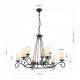 Candelabre, Lustre - Candelabru design rustic cu 9 brate Rusticka