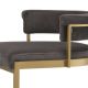 Scaune Bar - Scaun bar design LUX, Counter Stool Dante, gri