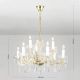 Iluminat interior - Candelabru stil clasic cu 9 brate Marie Claire auriu