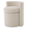 Fotoliu design LUX Arcadia, boucle crem