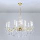 Iluminat interior - Candelabru stil clasic cu 15 brate Marie Claire auriu