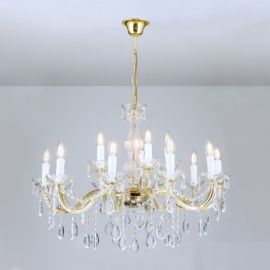 Candelabru stil clasic cu 15 brate Marie Claire auriu