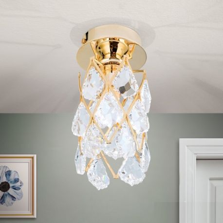 Plafoniere - Plafoniera eleganta cristal Asfour Rita