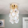 Plafoniera eleganta cristal Asfour Rita