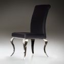 Scaun modern negru, Barroque