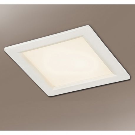 Spoturi tavan fals - Spot incastrabil, lumina alba calda, dim.20x20cm LED